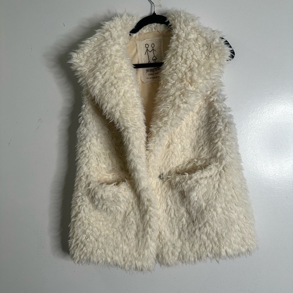 Johnny was pete&greta ivory cream vest size small - Picture 3 of 13